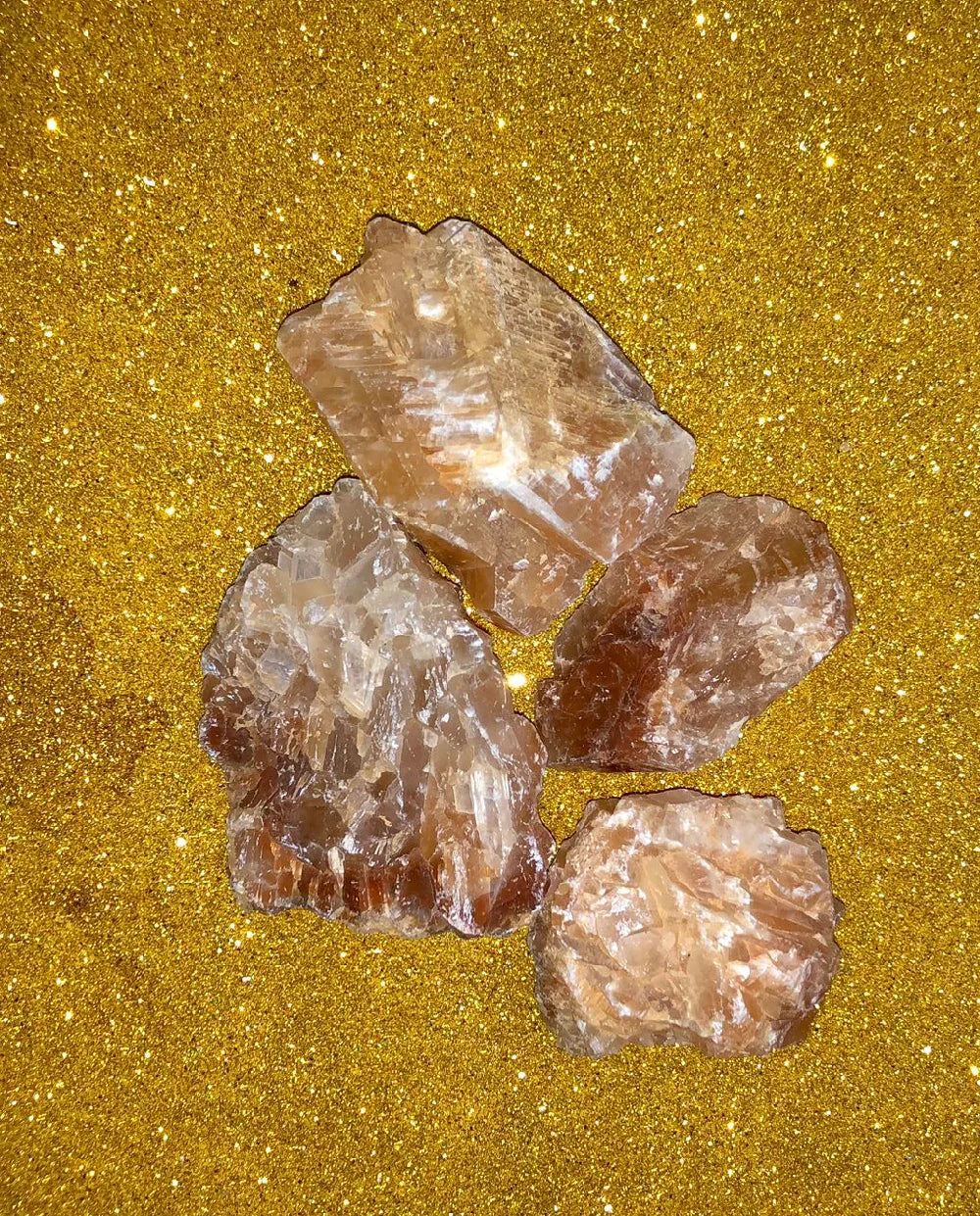 Tricolor Calcite Crystal - (size M) - Agatha Herbs