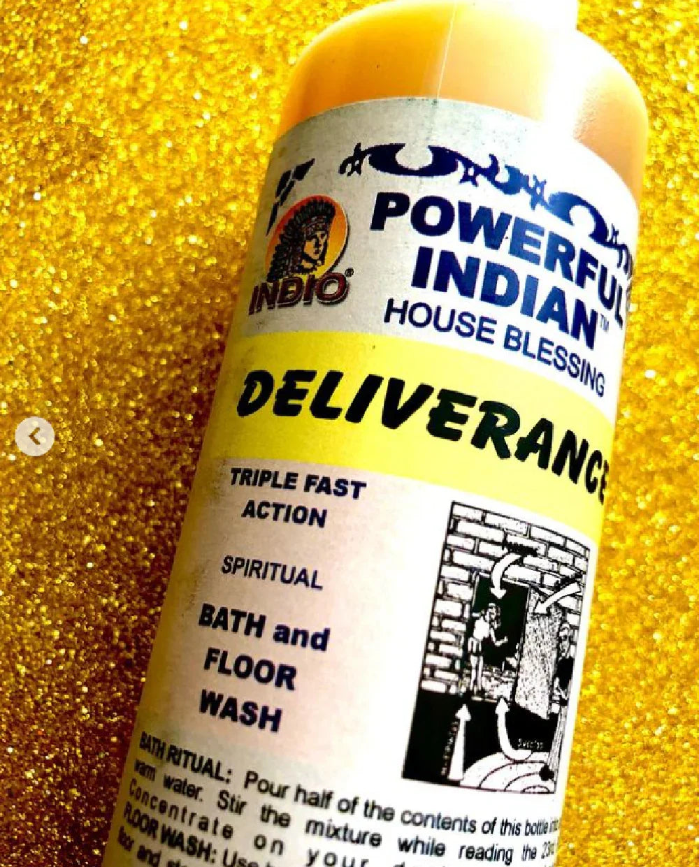 House Blessings Deliverance Triple Fast Action Spiritual Bath and Floor Wash - Agatha Herbs