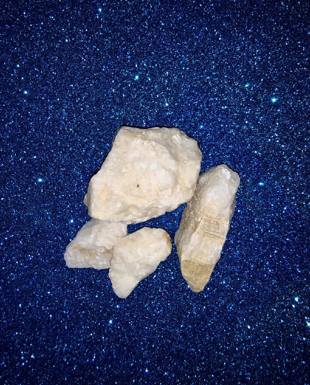 White Calcite Crystal - (Size S) - Agatha Herbs