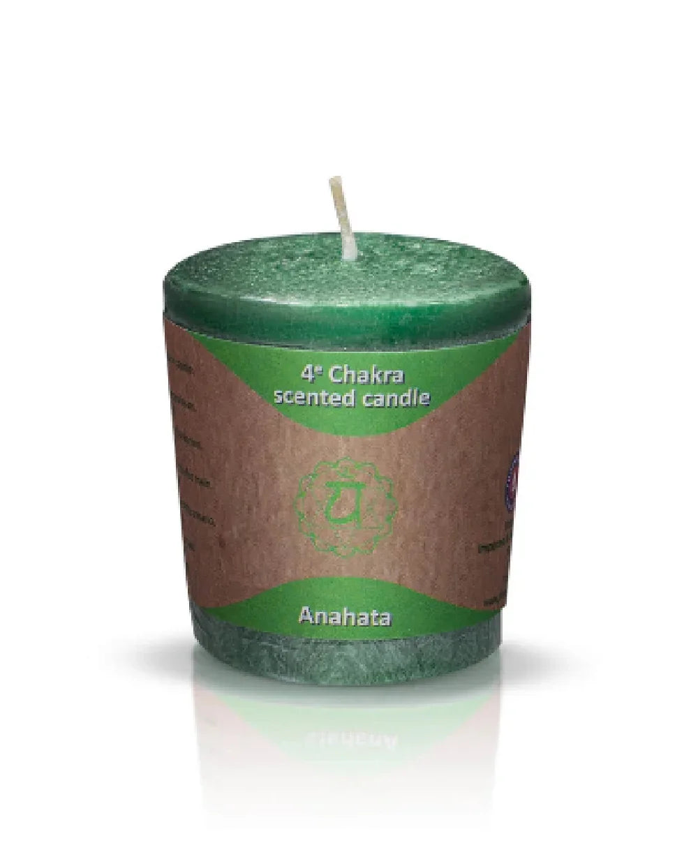 Heart Chakra candle (with essential oils) - Anahata - Agatha Herbs