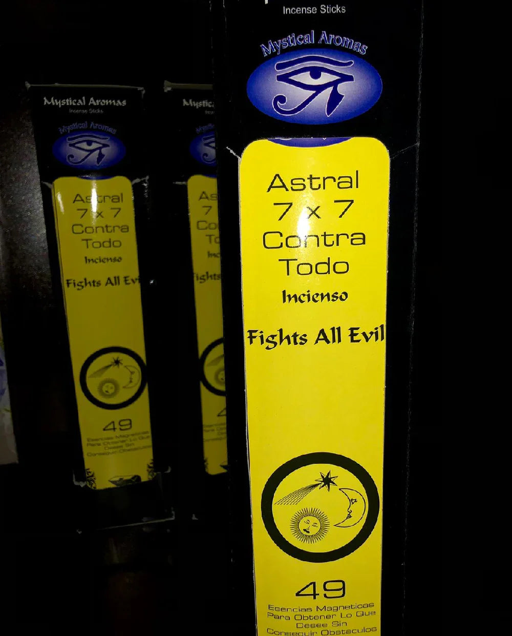 Incense Astral 7x7 Contra Todo (Fights all evil) - 22 sticks - Agatha Herbs