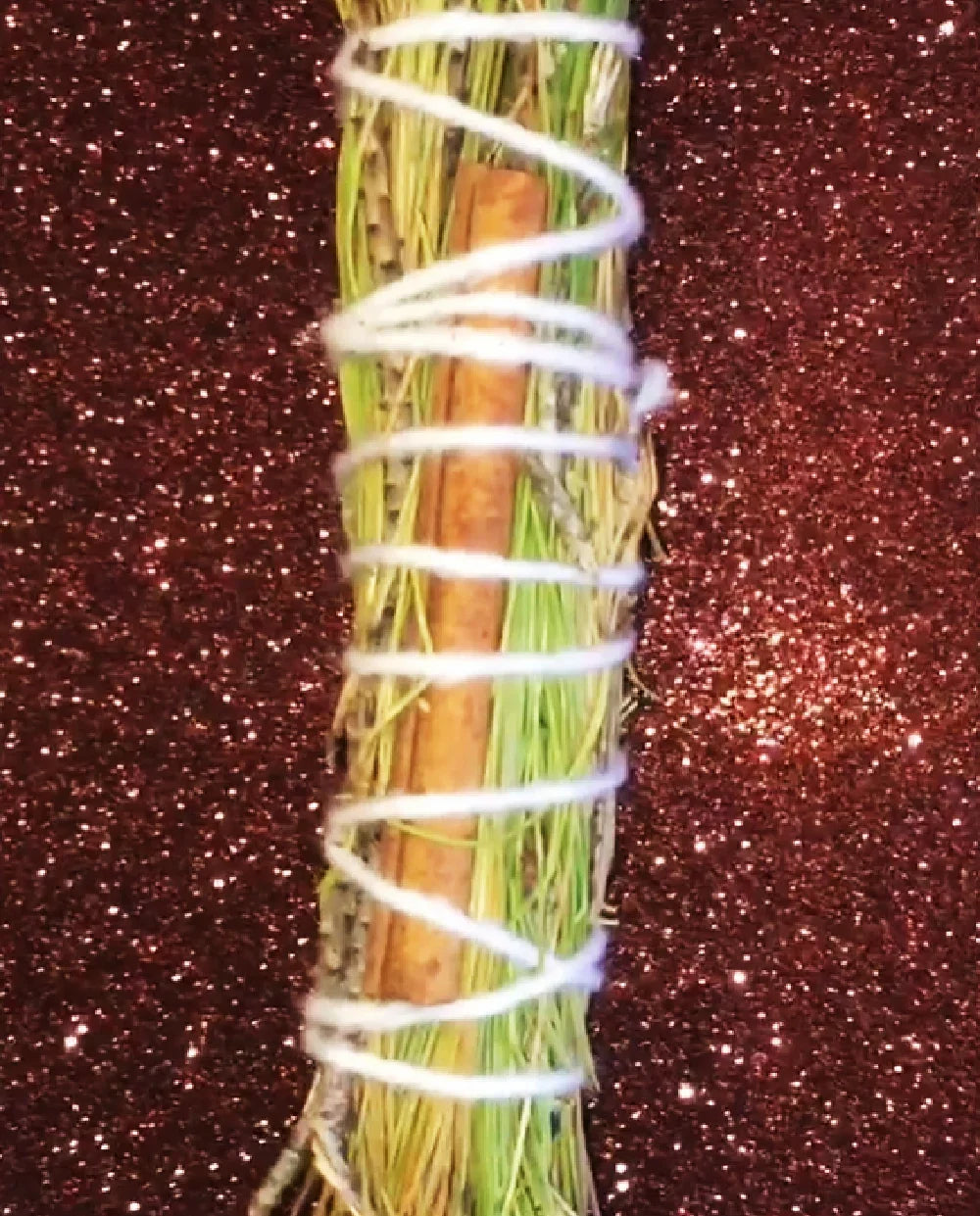 Pine + Cinnamon Smudge Stick - Agatha Herbs