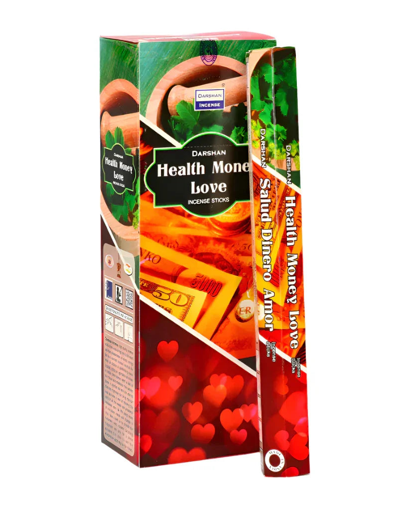 Health Love Money Incense - 20 sticks - Agatha Herbs
