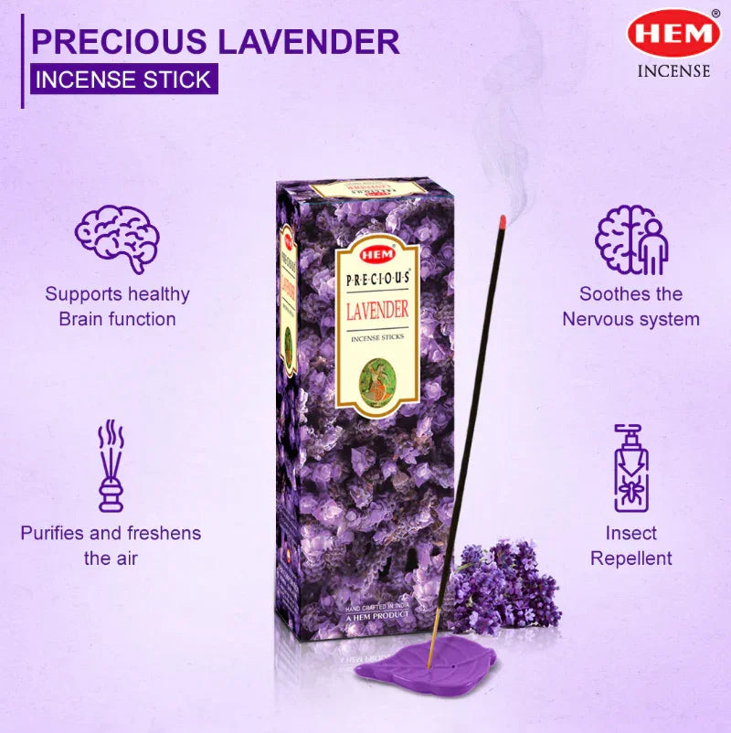 Lavender Incense - 20 sticks - Agatha Herbs