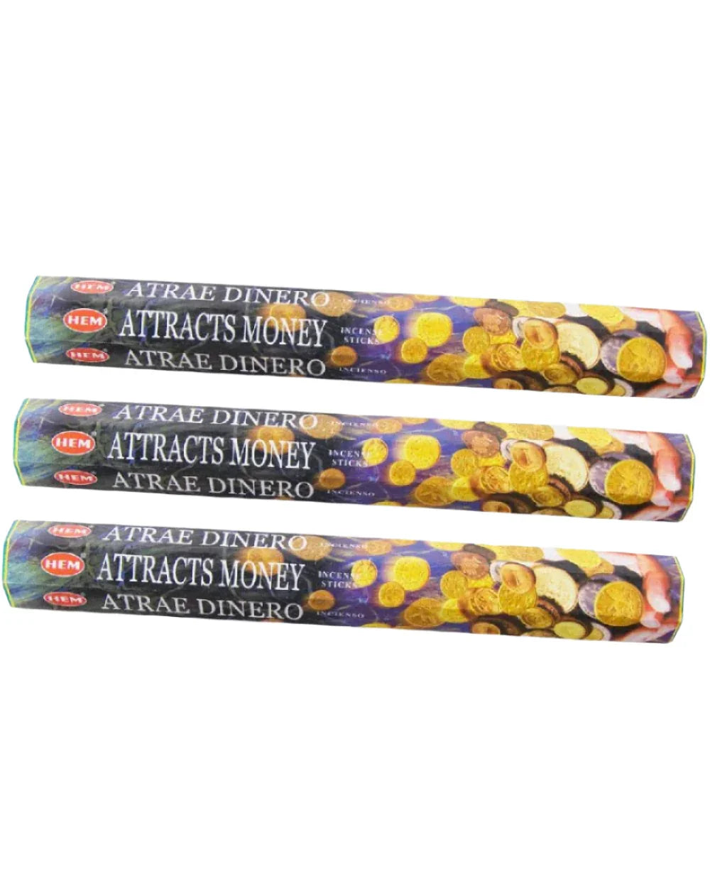 Attracts Money Incense - 20 sticks - Agatha Herbs