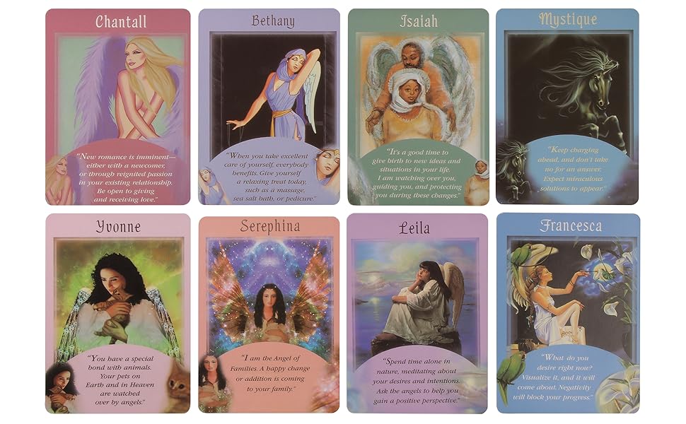 Messages from Your Angels Oracle Deck - 44 cards (PDF Guidebook)