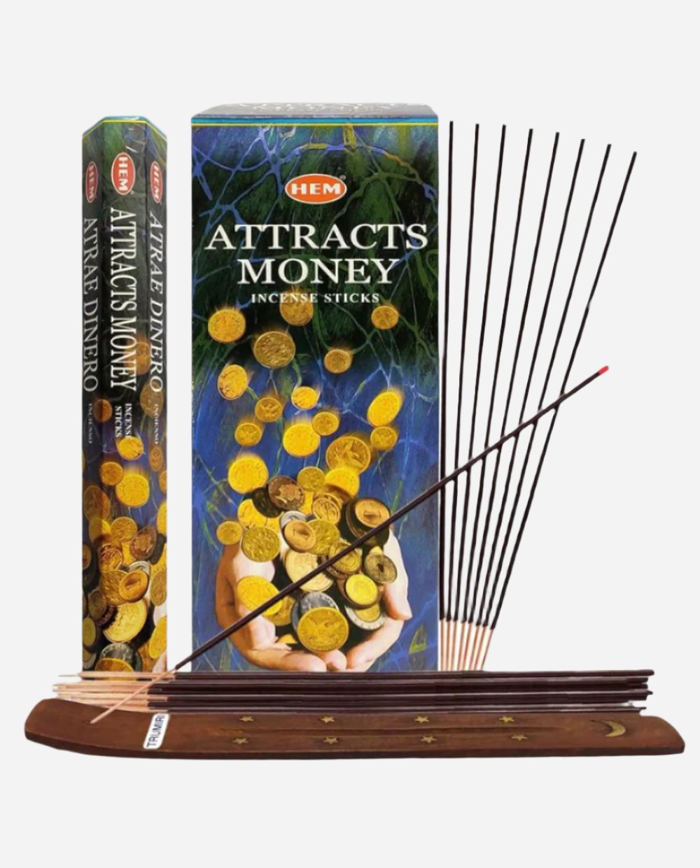 Attracts Money incense - 20 shkopinj