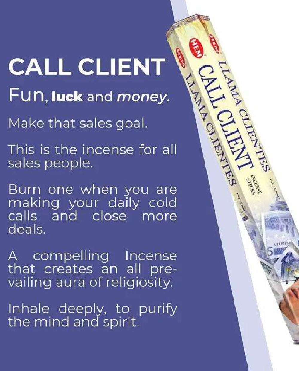 Call Client Incense - 20 shkopinj