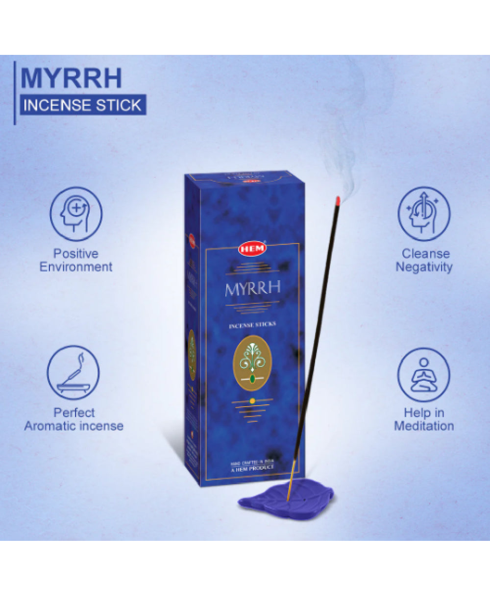 Myrrh Incense -  20 shkopinj