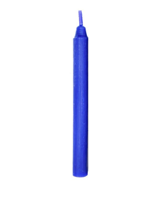 Blue Ritual Candle