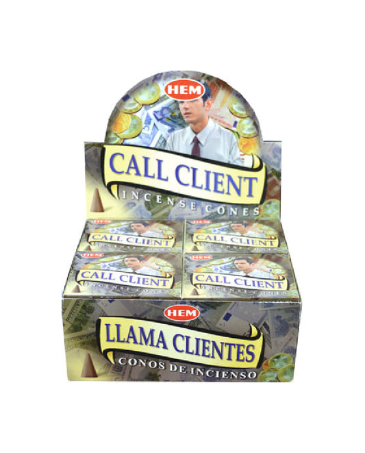 Call Client Incense Cone - 10 kona