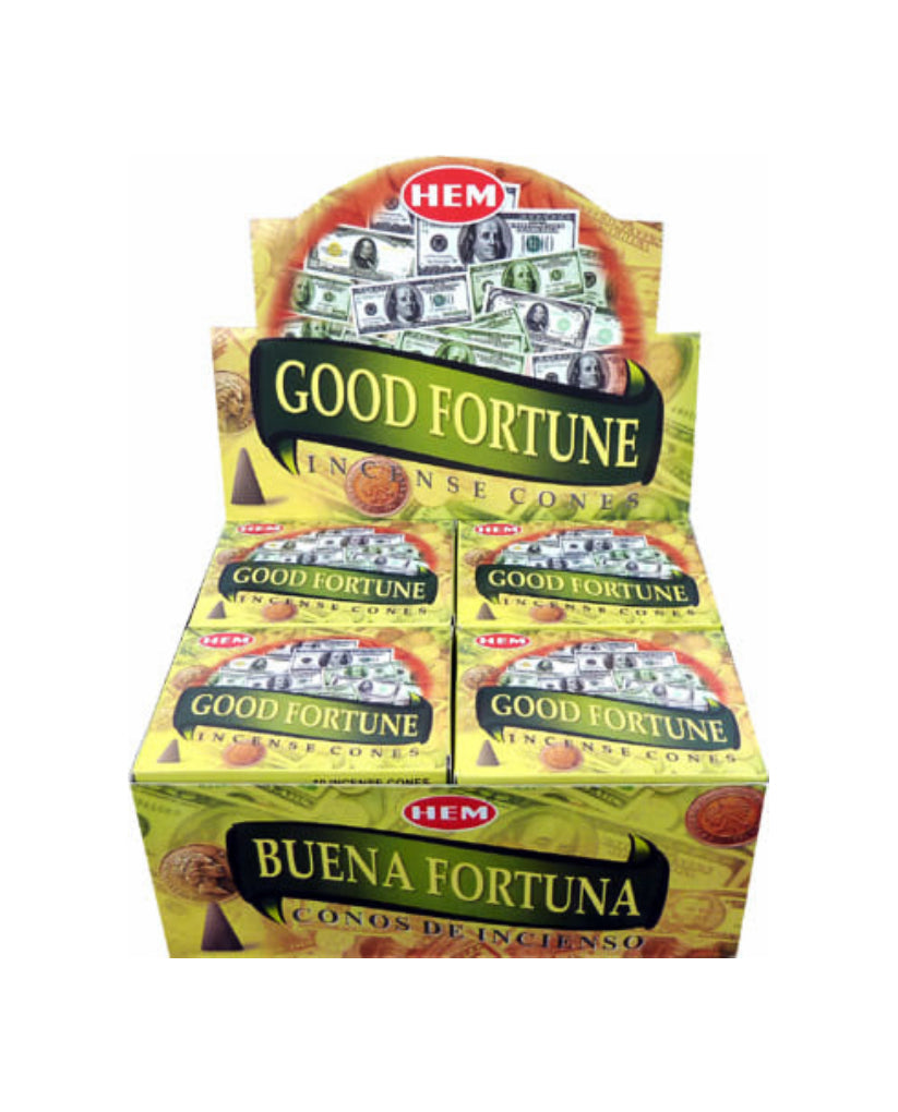 Good Fortune Incense Cone - 10 cones