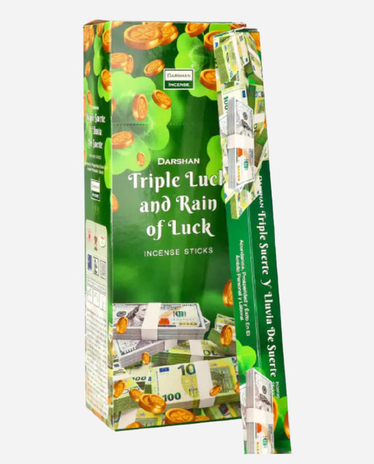 Triple Luck and Rain of Luck incense - 20 sticks