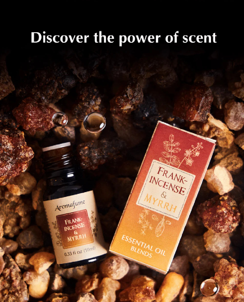 Vaj Esencial Frankincense + Myrrh - 10ml