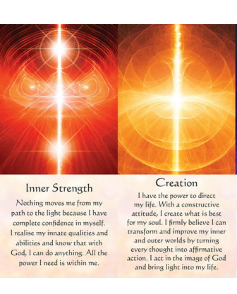 Healing Energy Oracle Cards - 54 Cards (PDF guidebook)