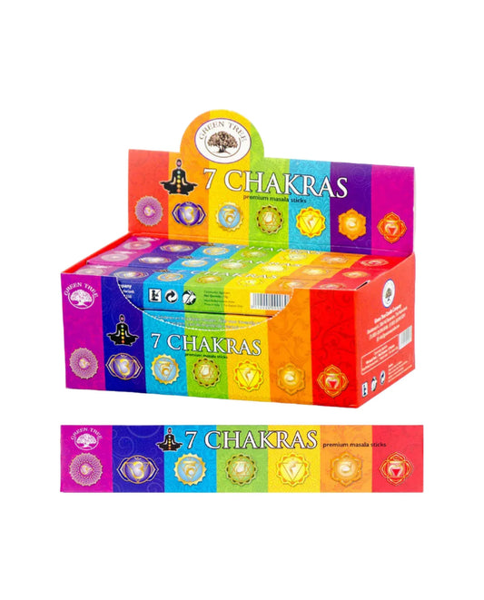 7 chakras incense - Agatha Herbs