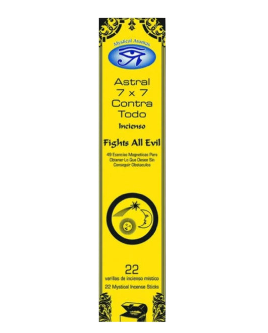 Incense Astral 7x7 Contra Todo (Fights all evil)