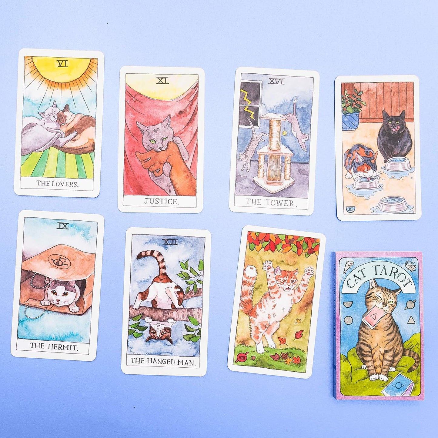 Cat Tarot divination