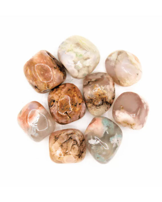 Cherry Blossom Agate Crystal 