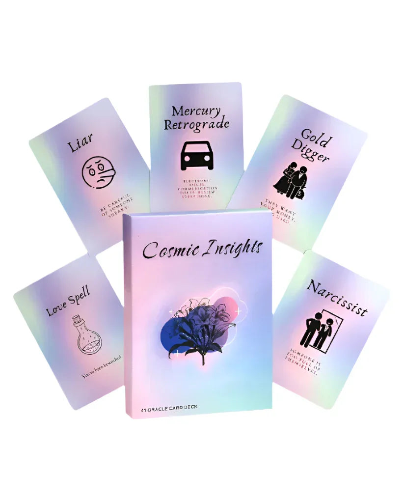 Cosmic Insights Oracle Deck - 40 cards (PDF Guidebook) - Agatha Herbs