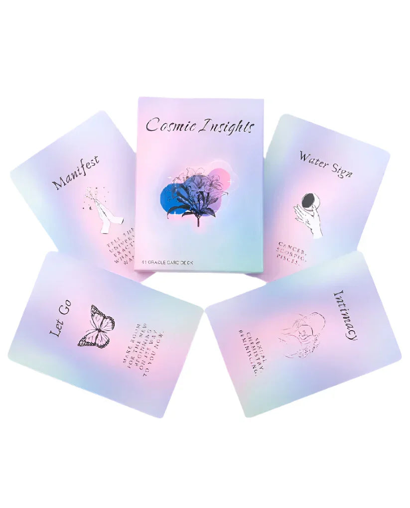 Cosmic Insights Oracle Deck - 40 cards (PDF Guidebook) - Agatha Herbs