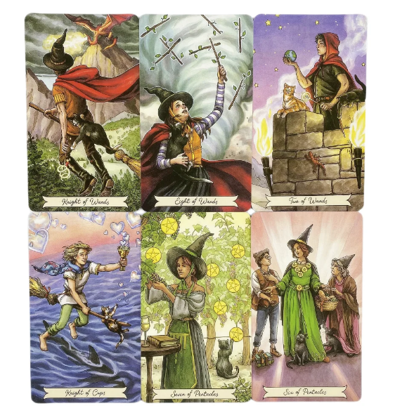 Everyday Witch Tarot Deck - 78 cards (PDF Guidebook)
