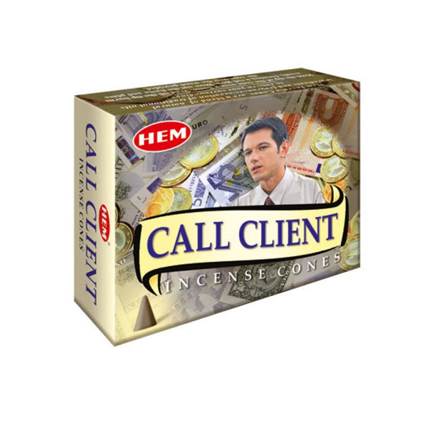 Call Client Incense Cone - 10 cones