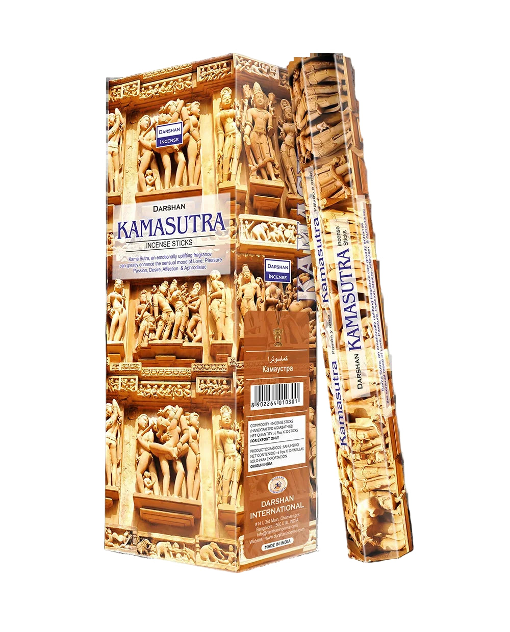 Kamasutra Incense - 20 sticks - Agatha Herbs