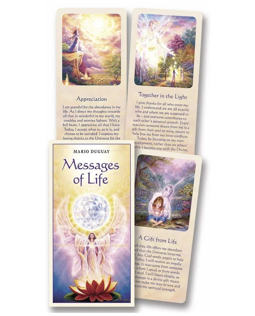 Messages of Life Oracle Deck - 54 cards (PDF Guidebook) - Agatha Herbs