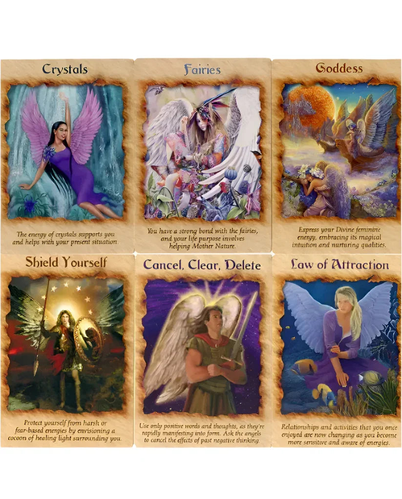 Doreen Virtue Angel Therapy 44 Oracle Cards - Agatha Herbs