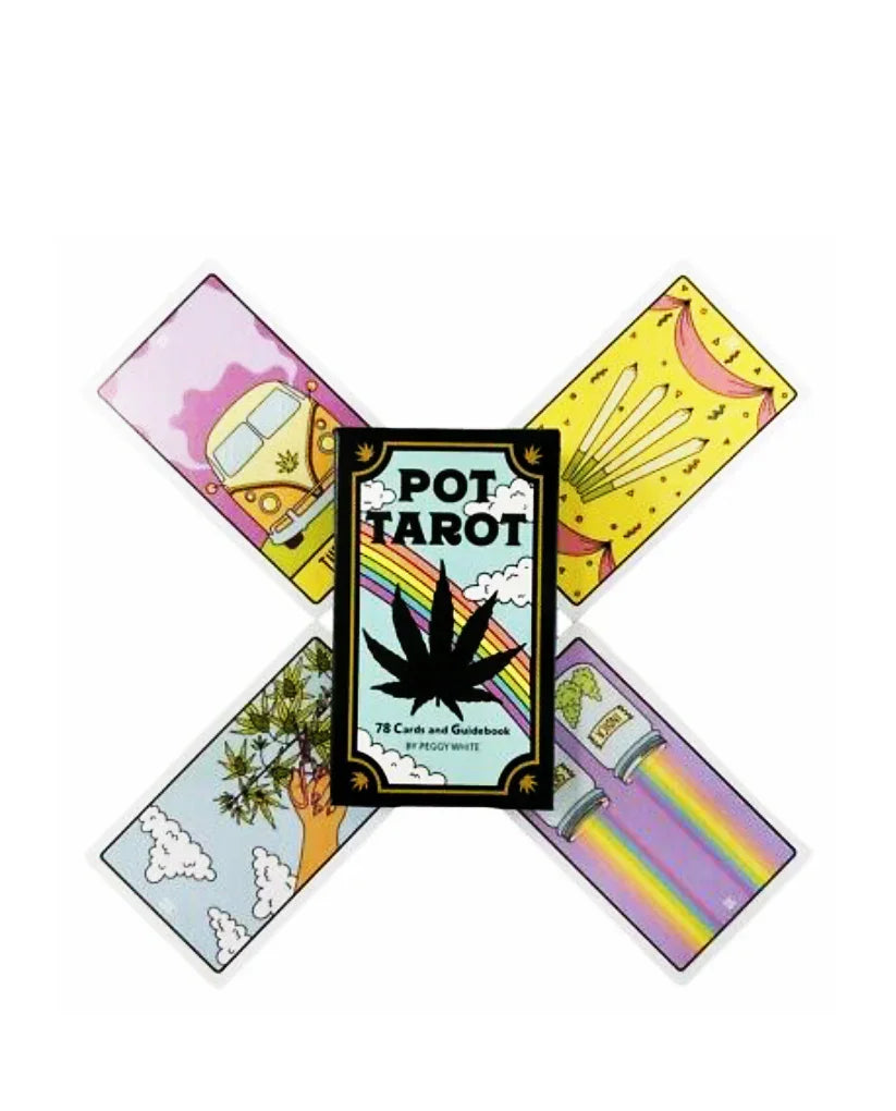 Pot Tarot Deck - 78 cards (PDF Guidebook) - Agatha Herbs