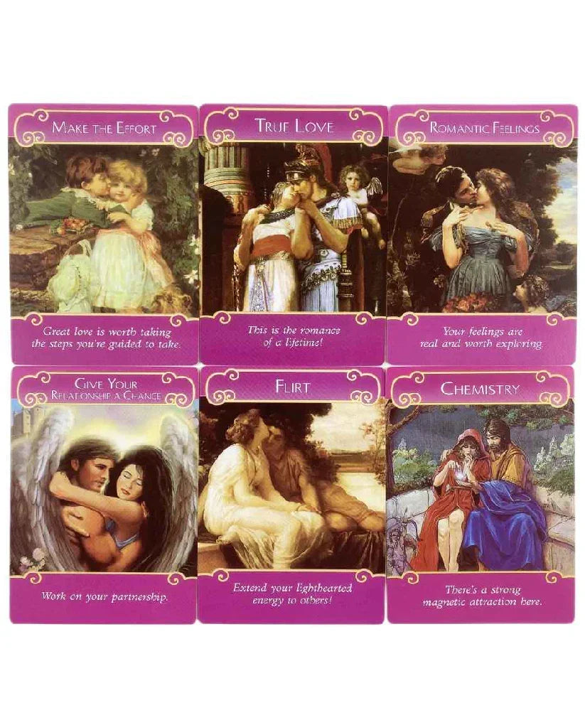 The Romance Angels Oracle Deck - 44 cards (PDF Guidebook) - Agatha Herbs