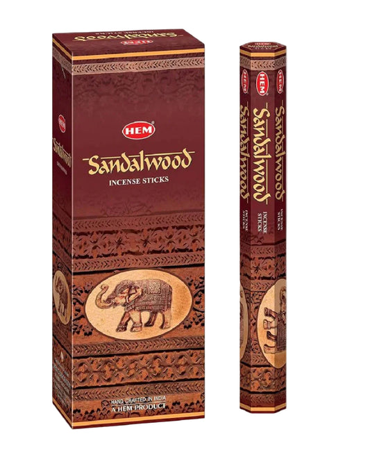 Sandalwood Incense - 20 sticks - Agatha Herbs