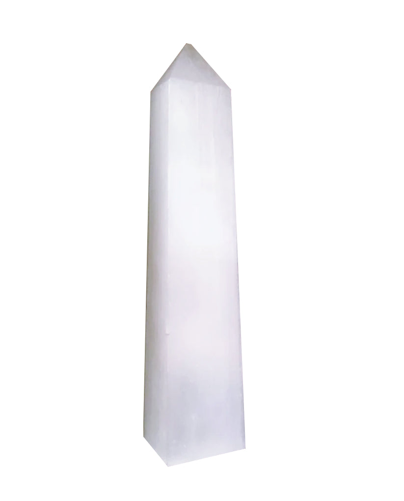 Selenite Obelisk