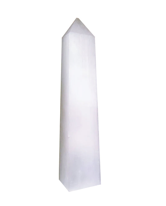 Selenite Obelisk