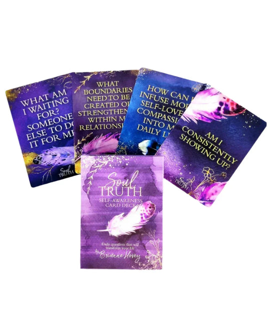 Soul Truth Oracle Deck - 55 Cards with PDF Guidebook - Agatha Herbs
