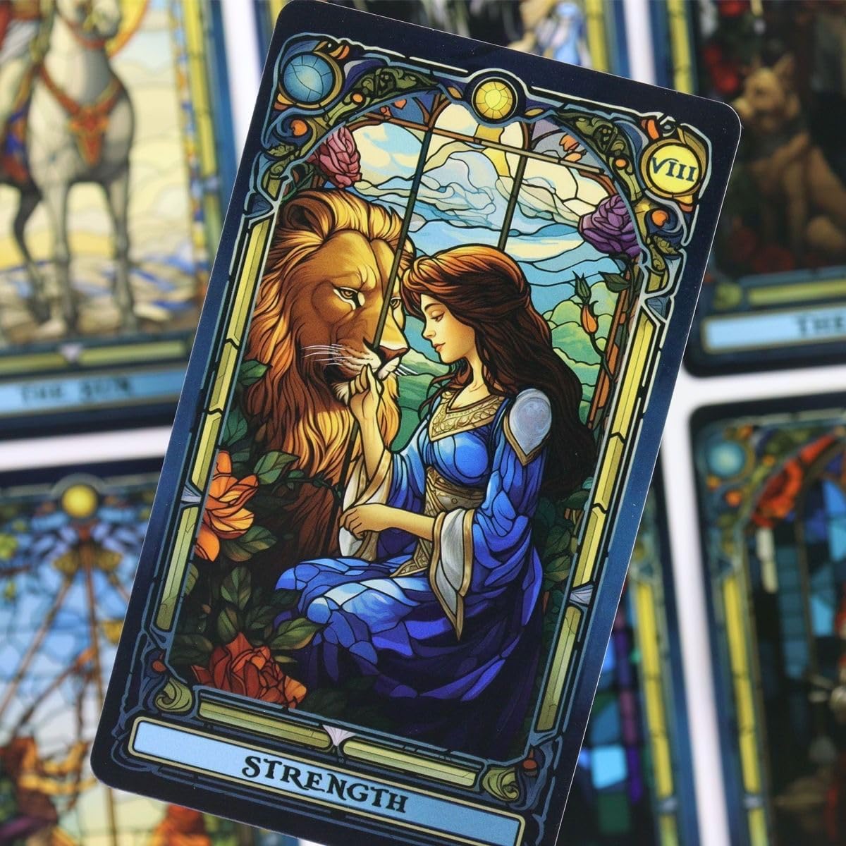 Stained Glass Tarot cards