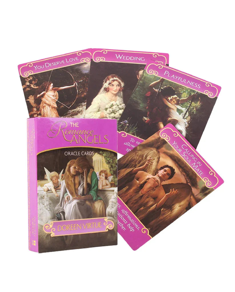The Romance Angels Oracle Deck - 44 cards (PDF Guidebook) - Agatha Herbs