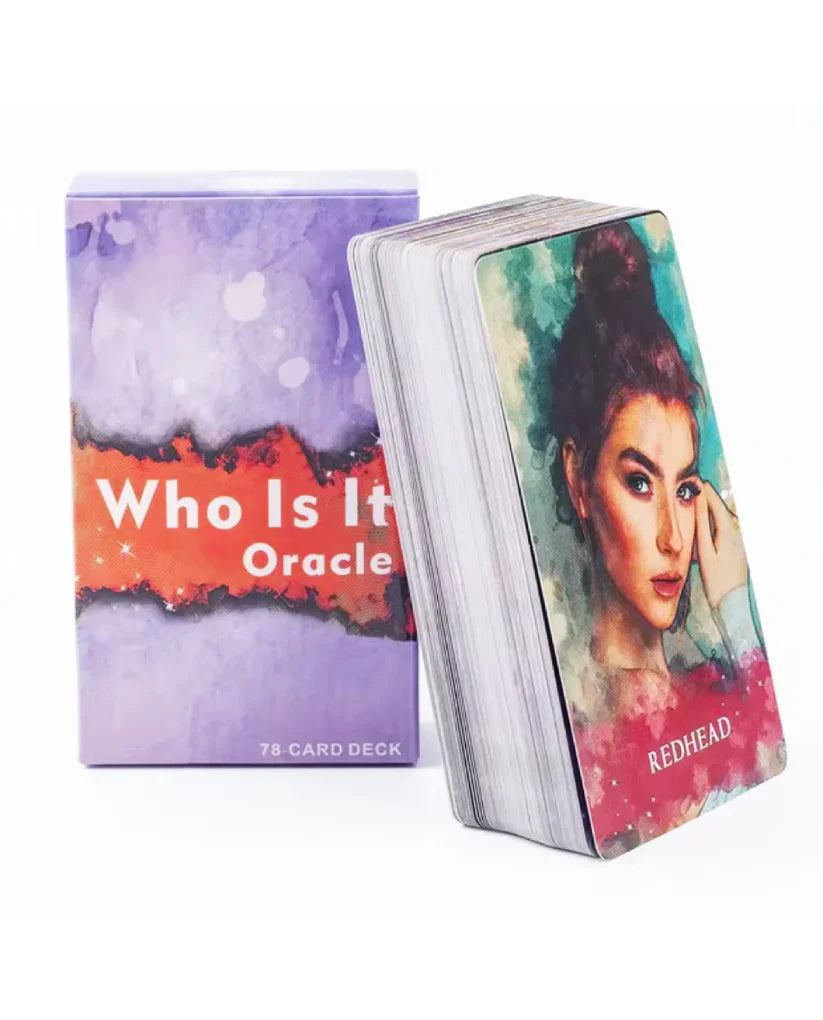 Who is it? Oracle Cards - 78 cards (PDF Guidebook) - Agatha Herbs