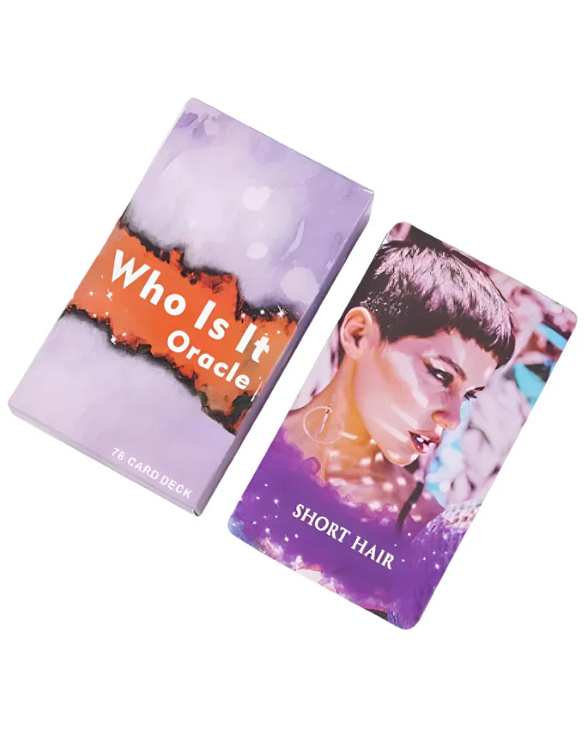 Who is it? Oracle Cards - 78 cards (PDF Guidebook) - Agatha Herbs