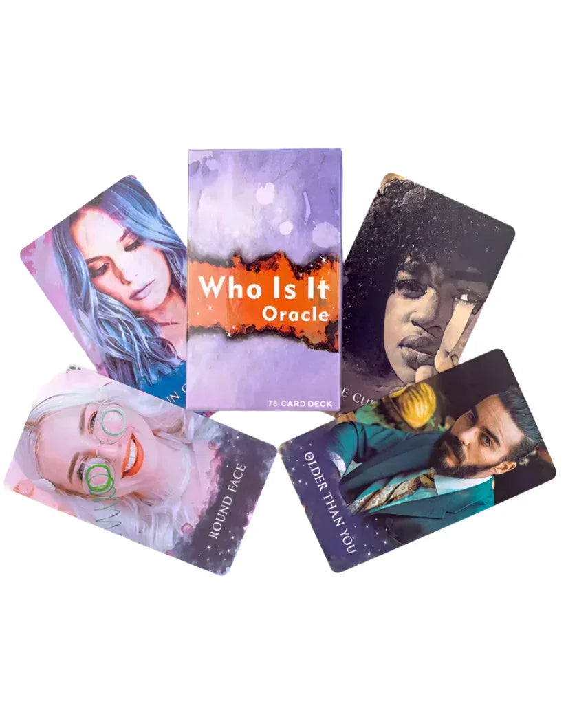 Who is it? Oracle Cards - 78 cards (PDF Guidebook) - Agatha Herbs