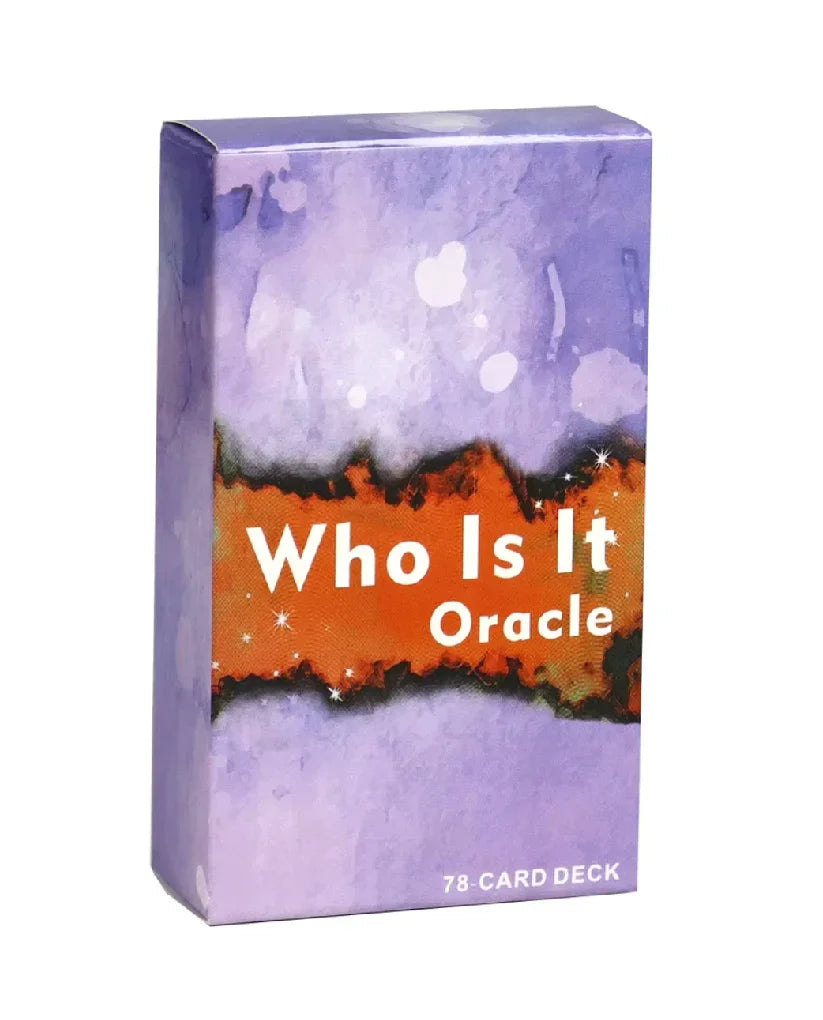 Who is it? Oracle Cards - 78 cards (PDF Guidebook) - Agatha Herbs
