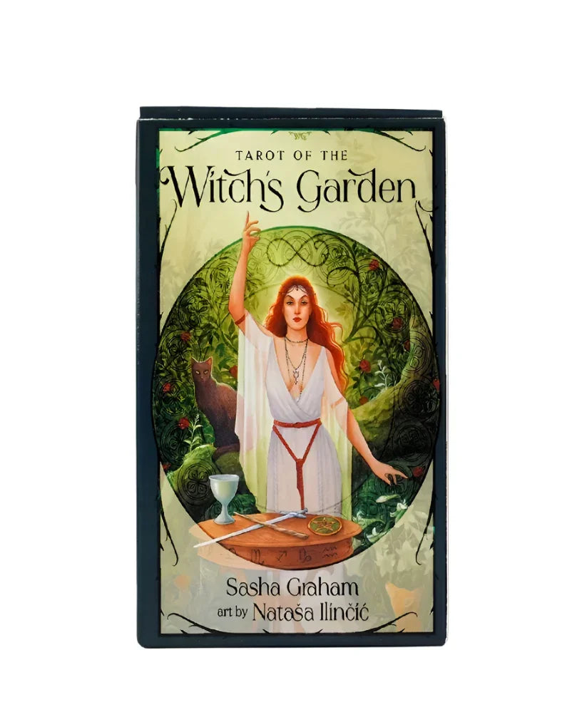 The Witch's Garden Tarot Deck - 44 cards (PDF Guidebook) - Agatha Herbs