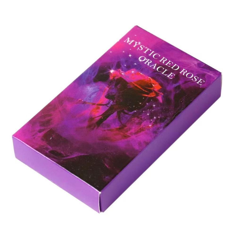 Mystic Red Rose Oracle Deck - 53 Cards (PDF guidebook)