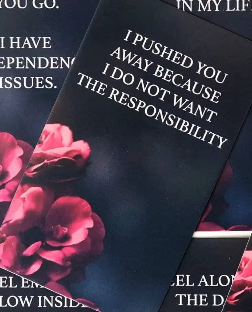Dark Confessions Oracle Deck - 50 Cards (PDF guidebook) - Agatha Herbs
