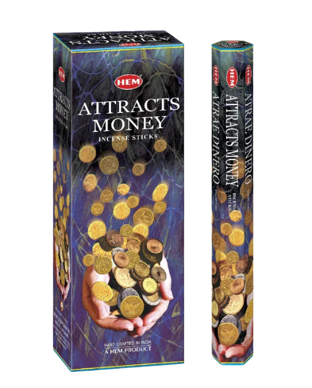 Attracts Money Incense - 20 sticks - Agatha Herbs