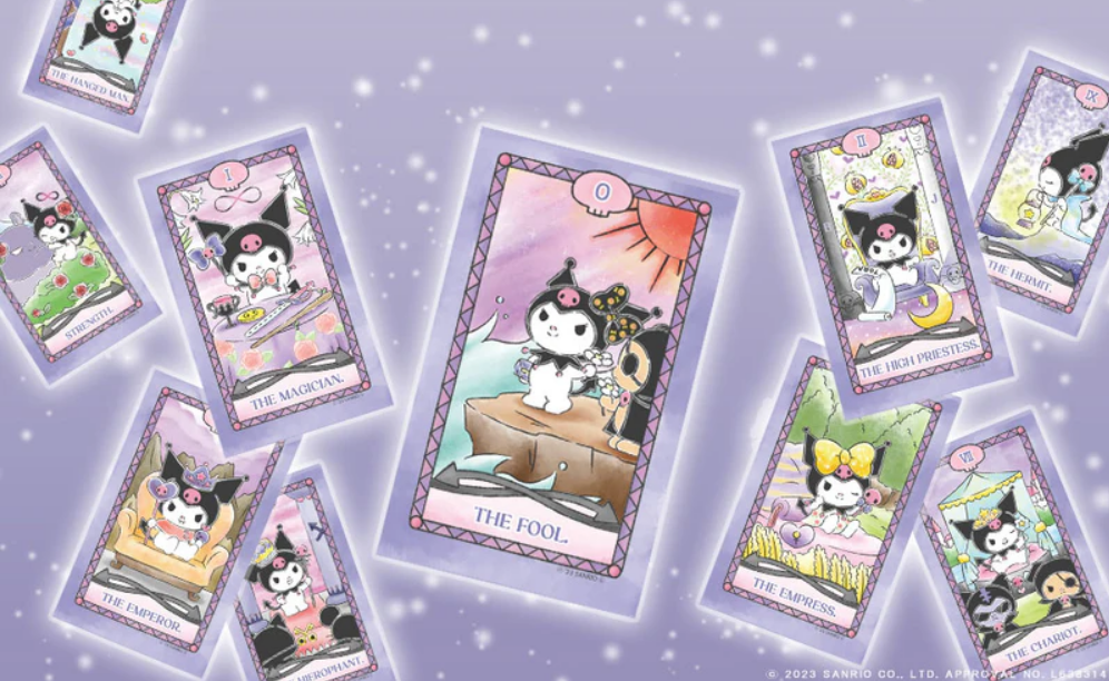 Kuromi Tarot Deck - 78 cards (PDF Guidebook)