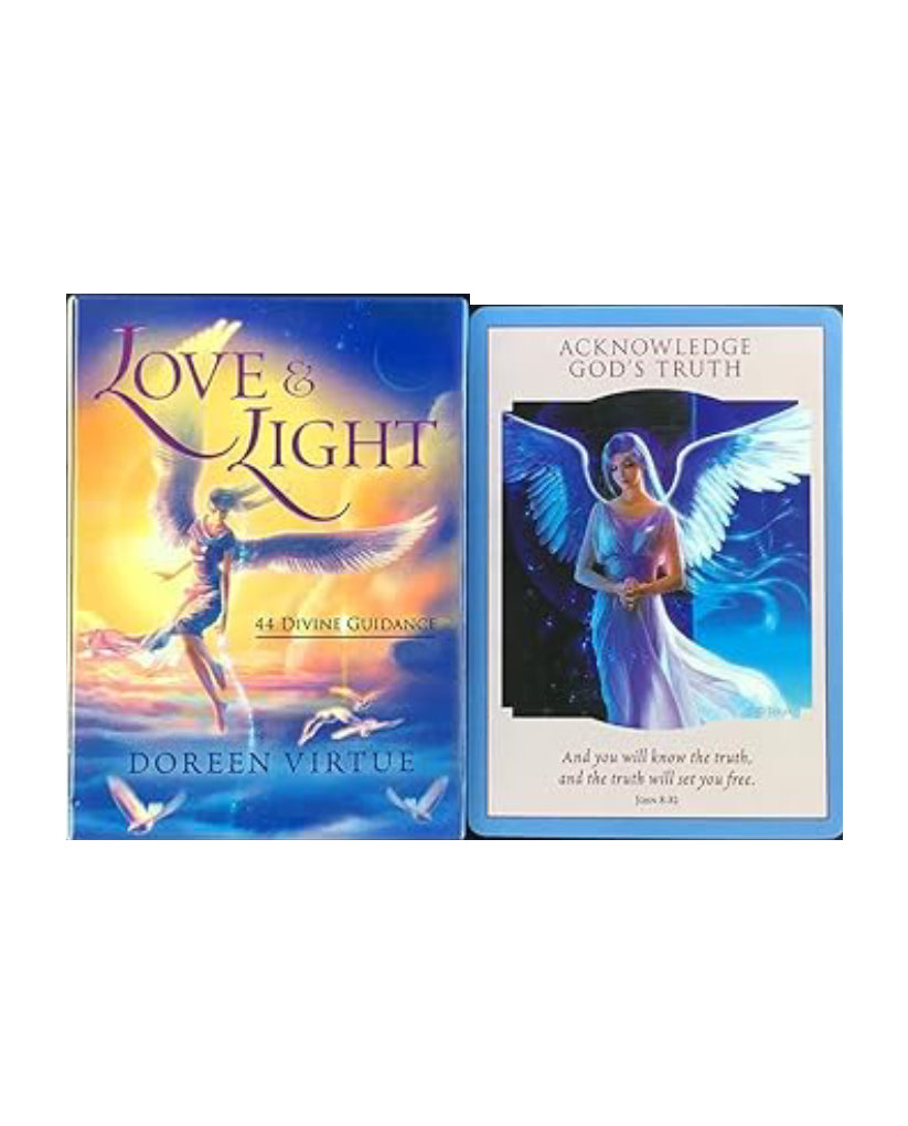 Love & Light Oracle Deck - 44 Cards (PDF guidebook)