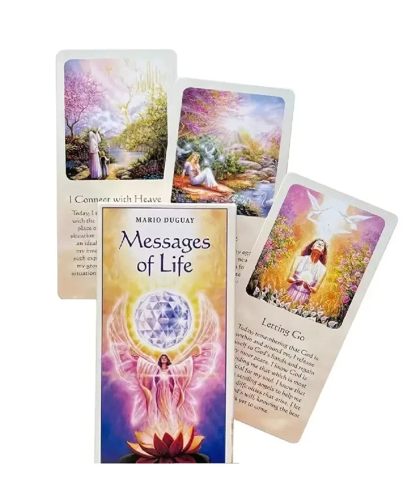 Messages of Life Oracle Deck - 54 cards (PDF Guidebook) - Agatha Herbs