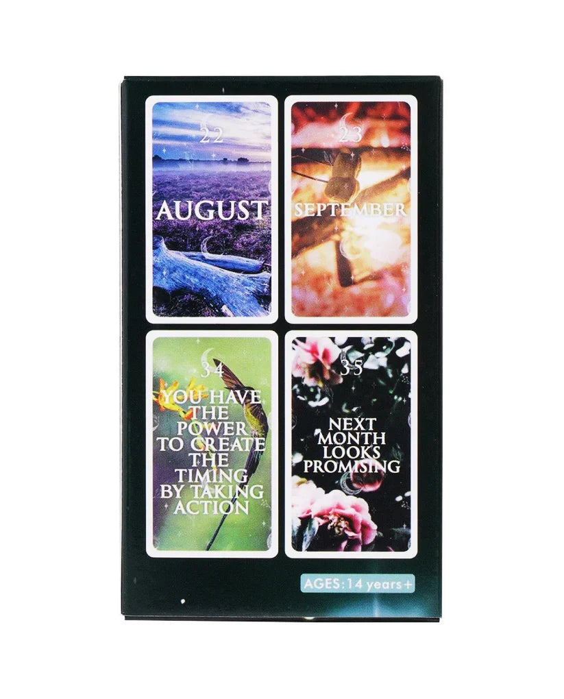 Mystical Timing Oracle Deck - 60 Cards (PDF guidebook) - Agatha Herbs